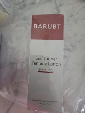 0BARUBT Self Tanner Tanning Lotion - NEW In Sealed Box